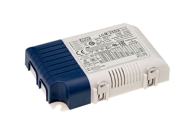 MEAN WELL LCM-25TY1 LED-Treiber Konstantstrom wählbar über DIP-Schalter Bluetooth Tuya Möbelzulassung 180-277VAC 350-1050mA 6-54V