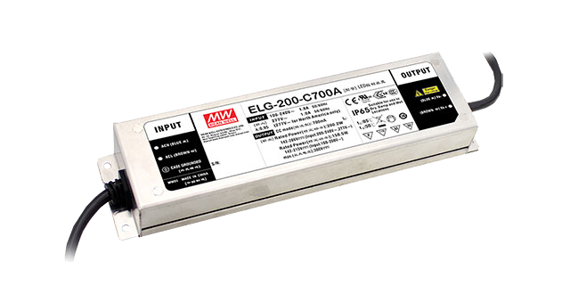 MEAN WELL ELG-200-C1400A LED-Treiber IP65 Konstantstrom 100-305VAC 71-142V 1.4A